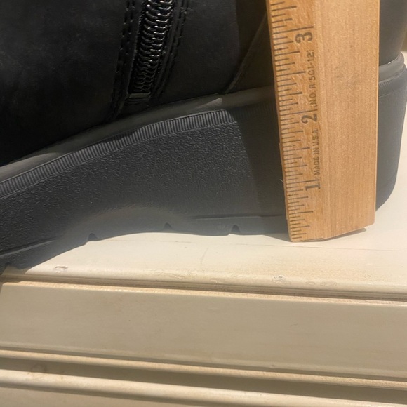Dr Scholl’s Women’s Max Alpine Ankle Winter Boots Black Wedge Style New size 10 - Picture 9 of 16